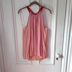 Women’s Axara Paris Nude Tie Neck Tank Top Size 40 ( Large )